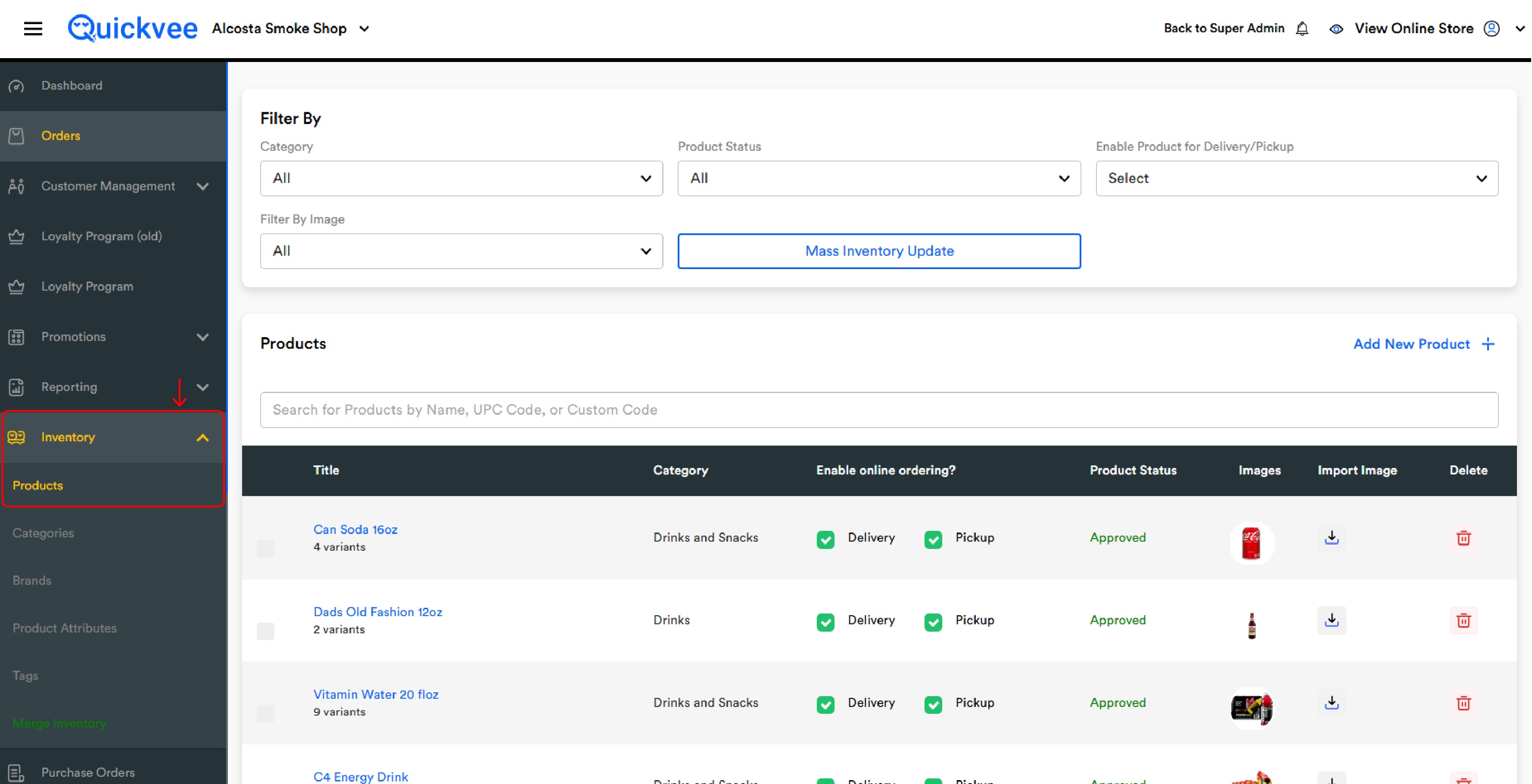 Products_merchant backend → side menu → Inventory → Products-20260609-120330.jpg