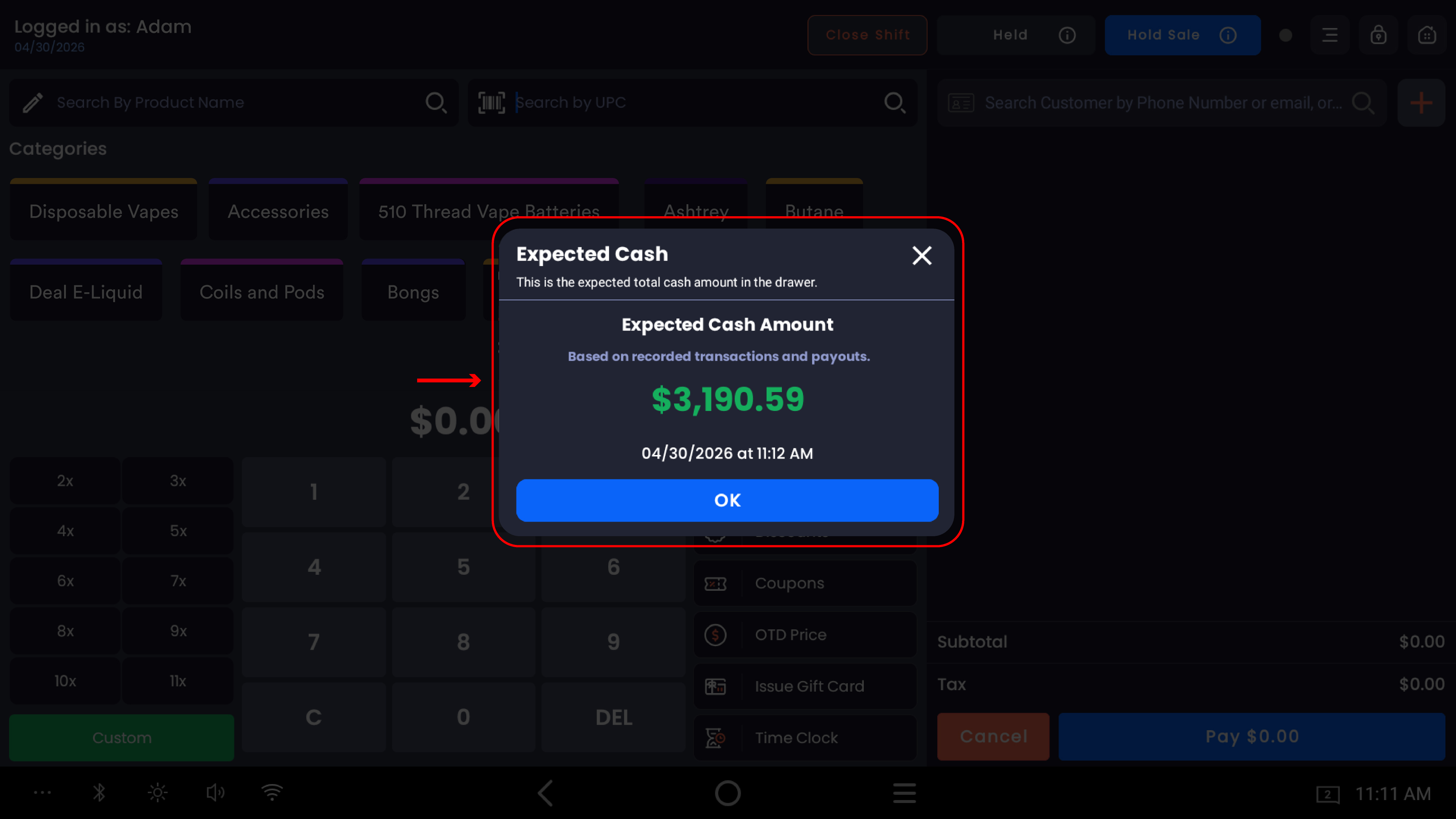 1_Step 3 — View the Expected Cash Amount-20260526-102010.jpg
